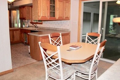 Another view from the dining room into the kitchen