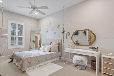 Split floor plan with the other 2 bedrooms on the West side of the home.  Bedroom has it's own private ensuite bathroom with walk-in shower