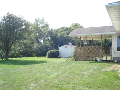 Covered deck & Yard