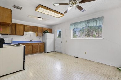 Large Eat-In Kitchen with walk out to the backyard