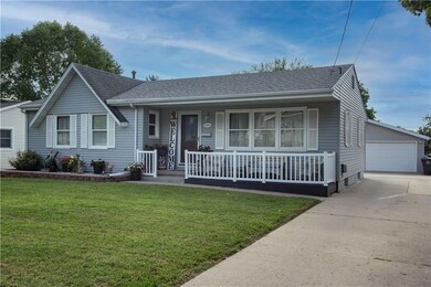 Front of home with cover porch