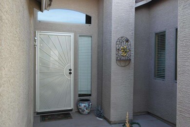 Front door and nitch