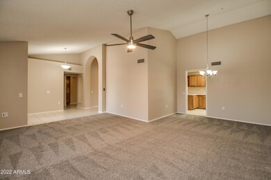 Elevated Ceilings in the Living Area
