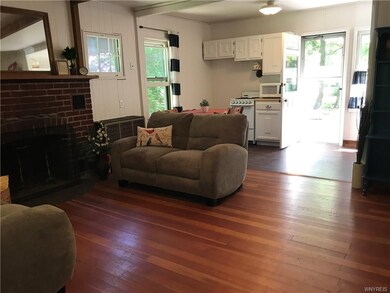 Inside the front door