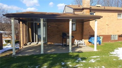 Step out of the diningroom and onto the covered pa