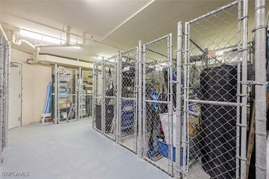 View of owners storage area/ storage units