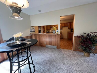 Breakfast bar.