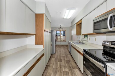 Beautiful kitchen with lots of storage and stainle