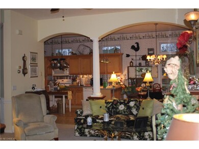 Great Room opens to Eat In Kitchen.