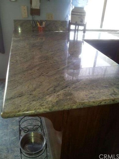 Granite slab up close.