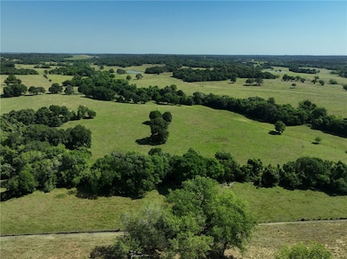 Aerial view of sparsely populated area