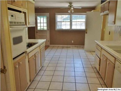 Kitchen with eating area