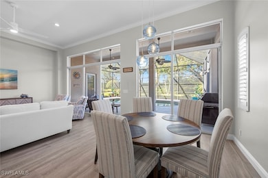 Dining area w/great view of lanai