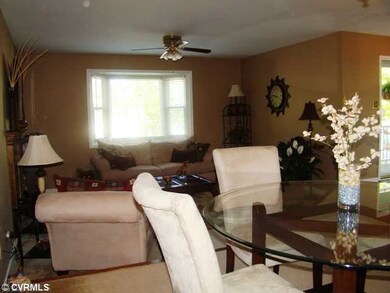 Dining Room - View of living room from dining area