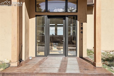 Grand front entrance