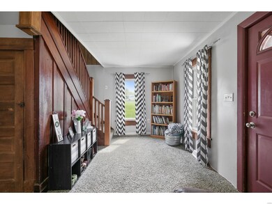 The living room is nice and bright.