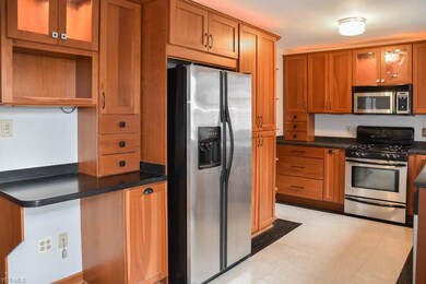 The kitchen has a pantry and fantastic cabinet spa