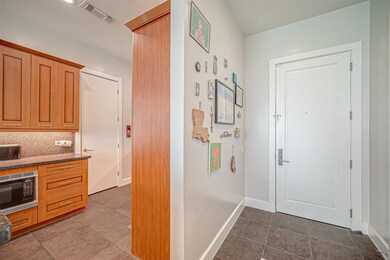 Inside unit looking back towards front door