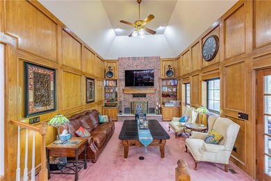 This Family Room is super cool!
