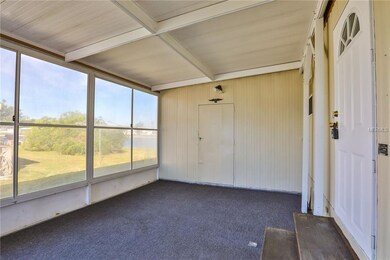 Screened front porch