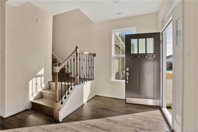 HOME IS NOT BUILT  this photo is from the builders