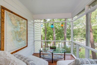 Screened Porch Overlooking the Lake