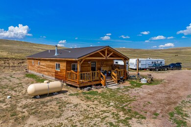 Rear view of house with a deck