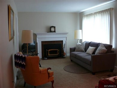 Living Room:  Freshly painted walls, ceiling, and 