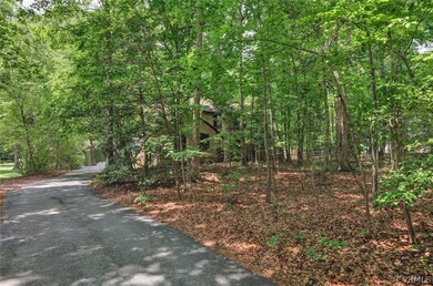 Long private driveway