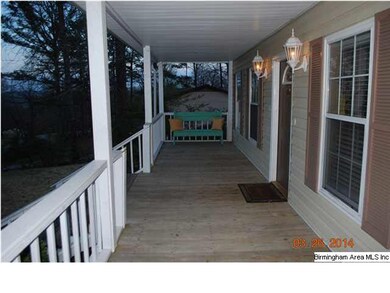 Large country Front porch