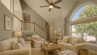 Virtually Staged:  Furnish your home like this!  Enjoy the freshly painted interior and newly refinished wood floors!  Home is ready to go! 