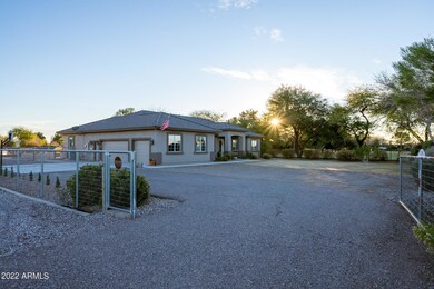 Gated Entry to Acre Property