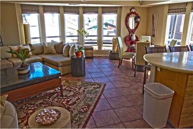 Unlike most MB condos, this living room, dining ro