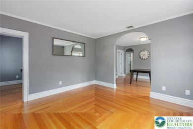 Living Room looking toward dining room