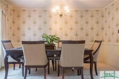 Formal dining room just off of living room.