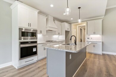 Gas Cook-Top, Custom Backsplash