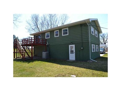 Exterior Back. Rear view