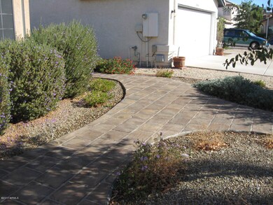 Front Walk is pavers