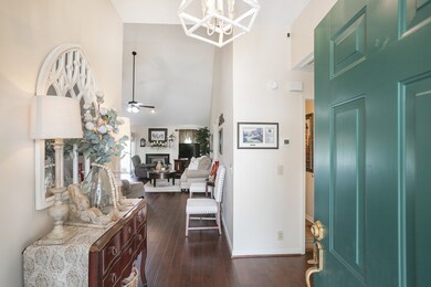 Inviting foyer with a view of the Great Room