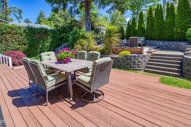 Back deck dining