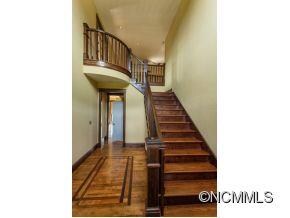 Entry and staircase, inlaid fl