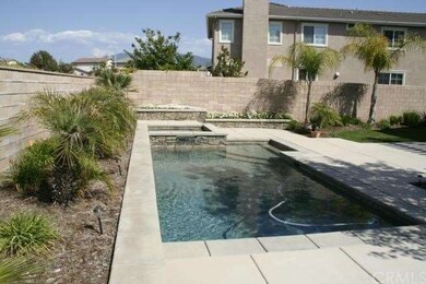 The stone planters and trim inside the pebble tech