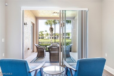 Dining space featuring light hardwood / wood-style