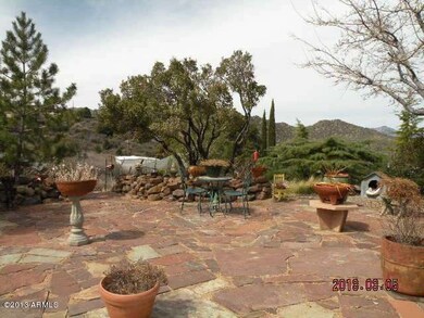 Flagstone Patio With Views