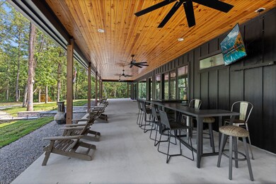 Spanning the length of the home, this expansive co