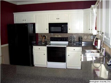 Large open kitchen with nice size bar area