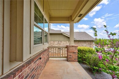 Cute covered front porch