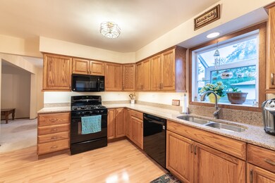 Updated Oak Cabinets and Granite Counters