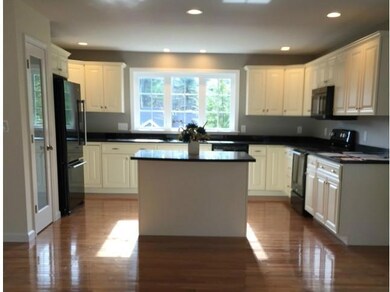 Kitchen. Bright applianced kitchen...