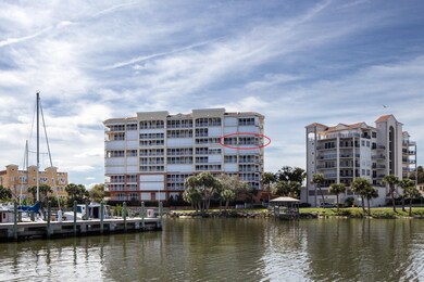 Exterior view from marina